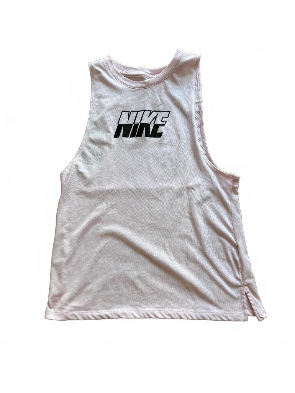 Y2K / INDIE SLEAZE NIKE GRAPHIC WORKOUT TANK Size S